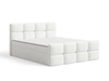 Boxspringbett mit Bettkasten 140x200 Rivon Creme