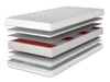 Taschenfederkernmatratze Multipocket mit Polyurethanschaum Verano 180x200