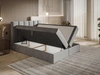 Boxspringbett mit Bettkasten 120x200 Cascada Dunkelblau