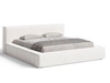 Polsterbett mit Bettkasten und Lattenrost 140x200 Mali Creme