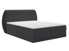 Boxspringbett mit Bettkasten 160x200 Bogota Schwarz