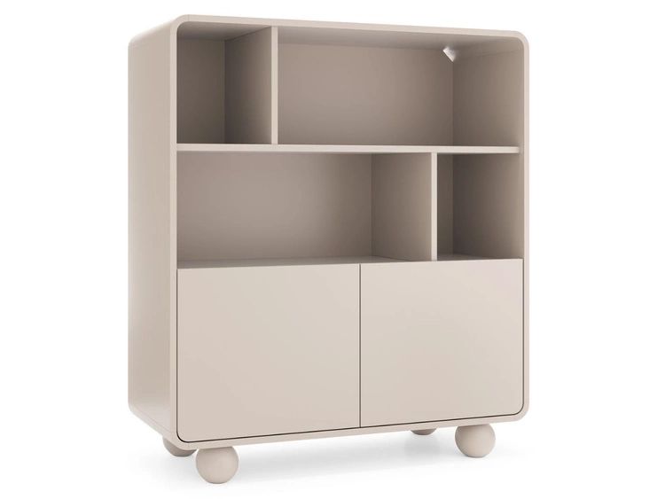 Modernes Wohnzimmer-Möbelset Soffio Kaschmir