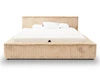 Polsterbett mit Bettkasten und Lattenrost 120x200 Lago Beige