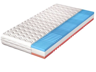 Schaumstoffmatratze mit profiliertem Schaum Nube 180x200