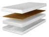 Schaumstoffmatratze mit Kokosmatte und abnehmbarem Bezug Tomi 15 200x200
