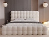 Polsterbett mit Bettkasten und Lattenrost 180x200 Twist Beige