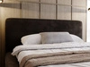Polsterbett mit Bettkasten und Lattenrost 160x200 Amaro Schwarz