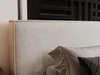 Polsterbett mit Bettkasten und Lattenrost 120x200 Monaco Beige