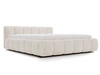 Polsterbett mit Bettkasten und Lattenrost 180x200 Cloud Low Beige