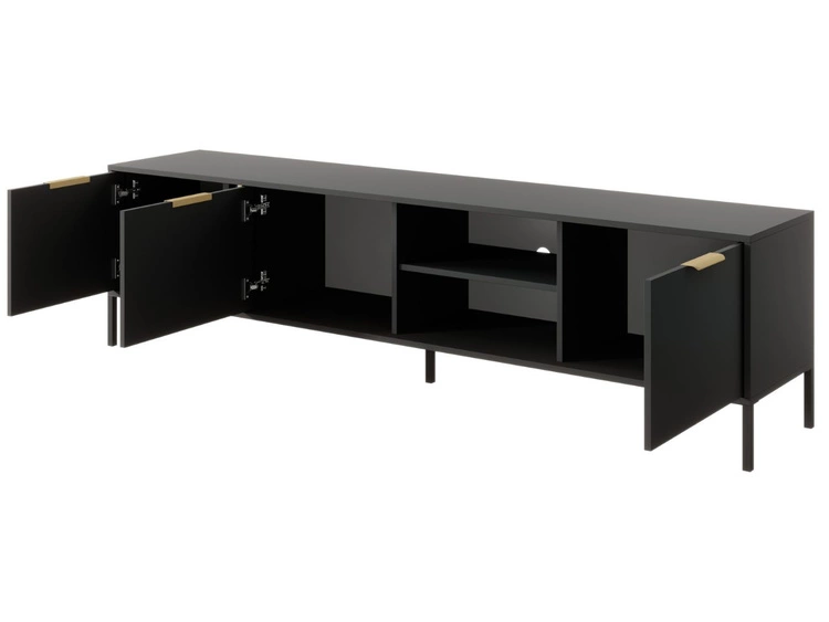 TV-Lowboard mit Türen Drino Anthrazit