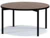 Runder Couchtisch Sevilla 84 cm Dunkelbraun