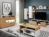 Moderne Wohnwand für das Wohnzimmer Alvano Grandson Eiche