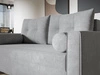 Schlafsofa mit Bettfunktion und Bettkasten Pori Dunkelblau