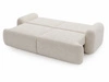 Sofa mit Schlaffunktion und Bettkasten Aurio Weiß