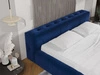 Polsterbett mit Bettkasten und Lattenrost 120x200 Lipari Blau