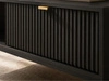 Couchtisch mit Stauraum Amber Schwarz
