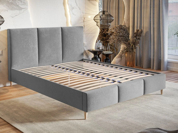 Polsterbett mit Lattenrost 180x200 Trio Beige