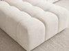 Ecksofa L-Form Links Moderne Ecksofa Loopo Creme