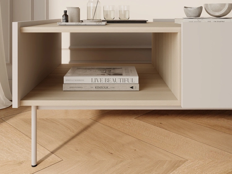 Couchtisch mit Stauraum Drevo Cashmere