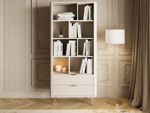  Regal mit Schubladen Latina Beige