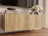 TV-Lowboard mit Türen 100 cm Kioto Artisan Eiche