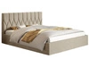 Polsterbett mit Bettkasten und Lattenrost 160x200 Gaja Beige