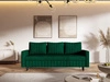 Schlafsofa mit Bettfunktion und Bettkasten Castelo Grün
