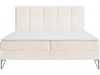 Boxspringbett mit Bettkasten 180x200 Vendi cremig