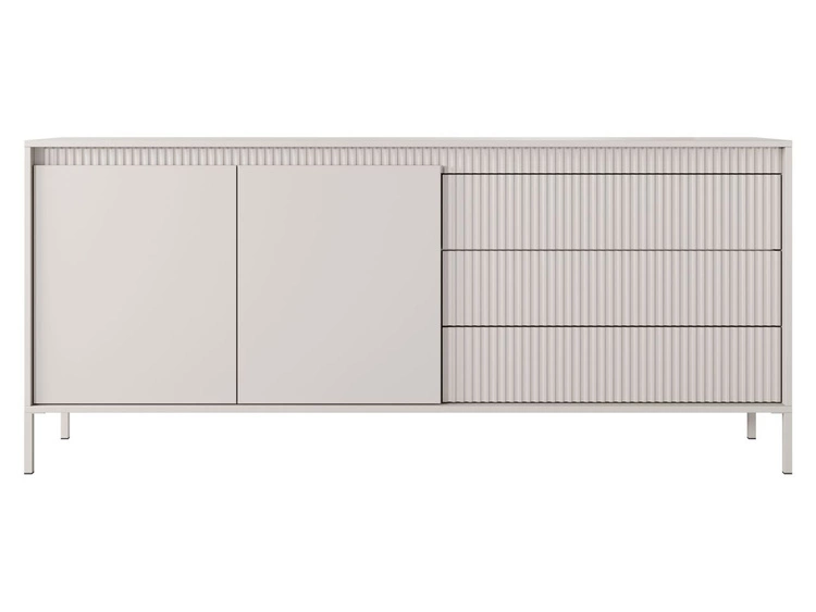 Kommode mit Türen und Schubladen 187 cm Sorano Beige