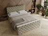 Boxspringbett mit Bettkasten 180x200 Lunaris Hellbraun