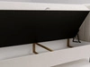 Boxspringbett mit Bettkasten 120x200 Primavera Creme