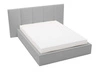 Polsterbett mit Bettkasten und Lattenrost 140x200 Lizbona Grau