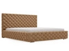 Polsterbett mit Bettkasten und Lattenrost 120x200 Astra Braun