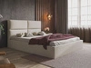 Polsterbett mit Bettkasten und Lattenrost 160x200 Marad Beige
