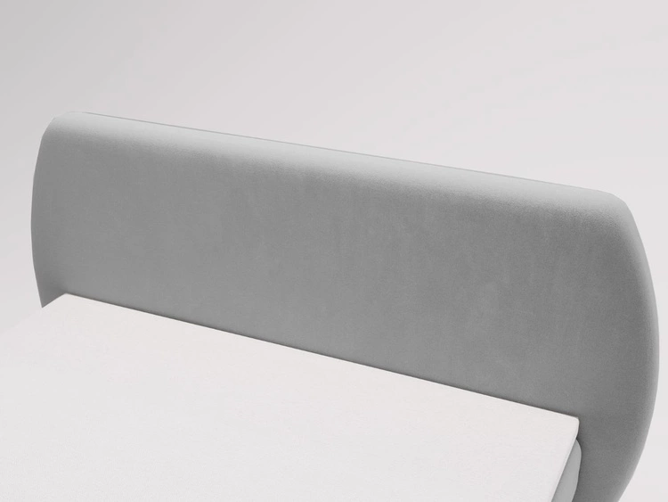Boxspringbett mit Bettkasten 140x200 Bogota Hellgrau