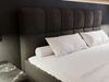 Boxspringbett mit Bettkasten 140x200 Bouclé-Stoff Alicante Schwarz