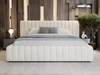 Polsterbett mit Bettkasten und Lattenrost 120x200 Bliss Beige