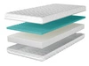 Schaumstoffmatratze mit profiliertem Schaum Simba 100x200