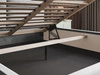 Polsterbett mit Bettkasten und Lattenrost 160x200 Marad Beige