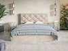 Polsterbett mit Bettkasten und Lattenrost 160x200 Salento Beige