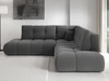 Ecksofa mit Schlaffunktion und Bettkasten Rechts Kair Graphit