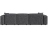 Ecksofa L-Form Links Arizona Dunkelgrau