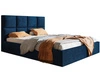 Polsterbett mit Bettkasten und Lattenrost 140x200 Malo Dunkelblau