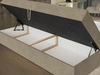 Boxspringbett mit Bettkasten 140x200 Denza Beige