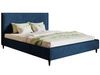 Polsterbett mit Lattenrost 140x200 Grenada Dunkelblau