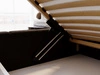 Polsterbett mit Bettkasten und Lattenrost 180x200 Mellow Schwarz