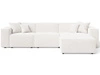 Ecksofa L-Form Rechts Arizona Creme
