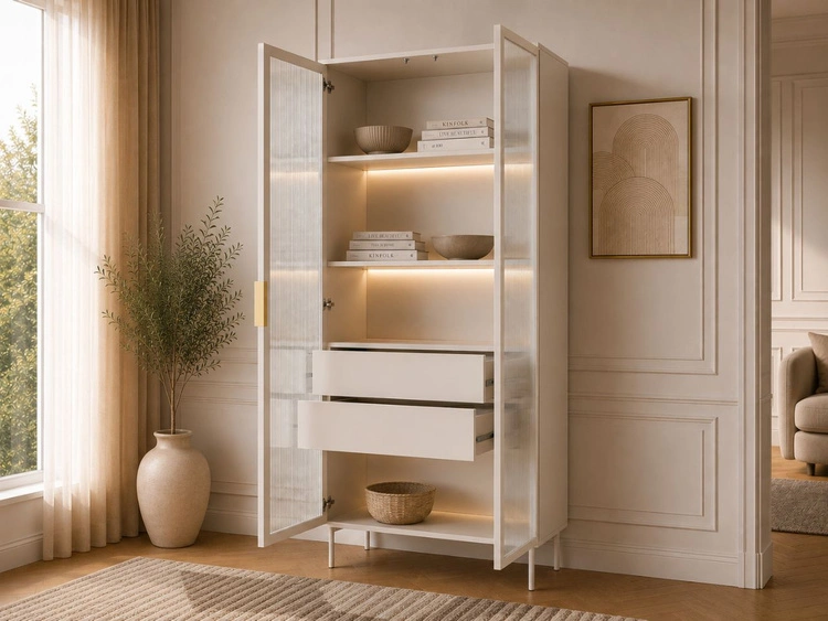 Wohnzimmer-Set Lumina Kaschmir