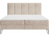 Boxspringbett mit Bettkasten 140x200 Vendi Beige