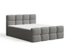 Boxspringbett mit Bettkasten 120x200 Rivon Grau